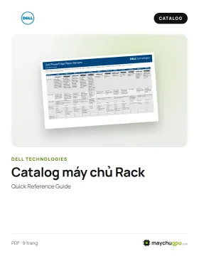Dell PowerEdge – Catalog máy chủ Rack (Quick Reference Guide)