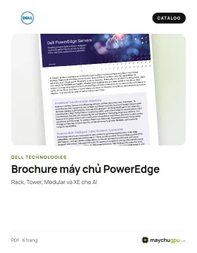 Dell PowerEdge – Brochure toàn danh mục máy chủ