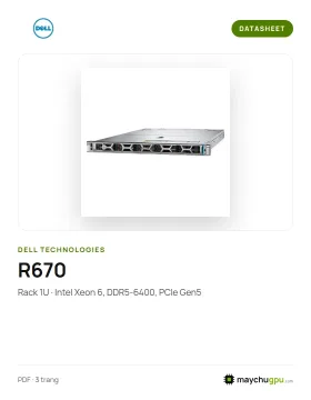 Datasheet Dell PowerEdge R670