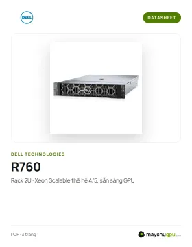 Datasheet Dell PowerEdge R760