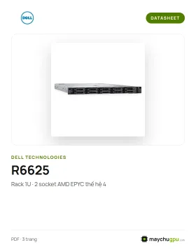 Datasheet Dell PowerEdge R6625