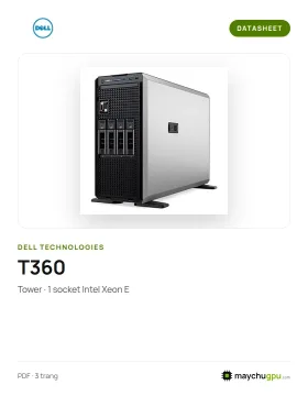 Datasheet Dell PowerEdge T360